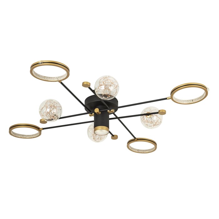 Потолочный светильник LED4U L3115-8 - фото 5014258
