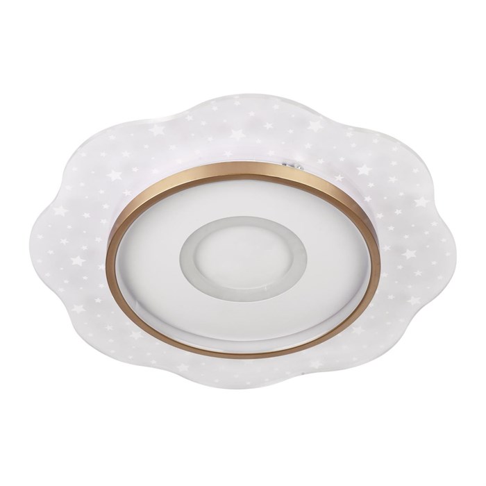 Потолочный cветильник LED4U L1028-500 WH-GD - фото 5014643