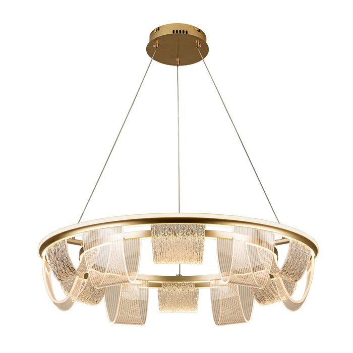 Подвесной cветильник LED4U L7706-800 GD - фото 5015085
