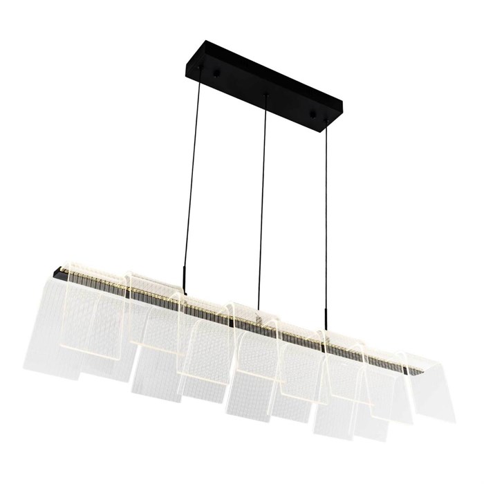 Подвесной cветильник LED4U L7709-970 BK - фото 5015353