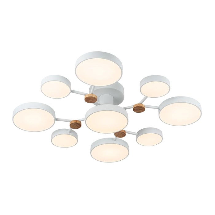 Потолочный cветильник LED4U L3201-780 WT - фото 5015376