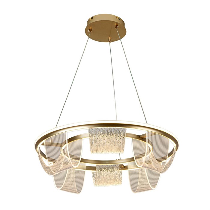 Подвесной cветильник LED4U L7706-630 GD - фото 5015565