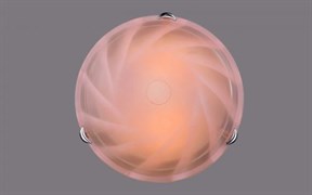 Светильник РС-117 Сегмент уголки розовые (д.300)