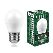 Лампа светодиодная SAFFIT SBG4509 Шарик E27 9W 2700K