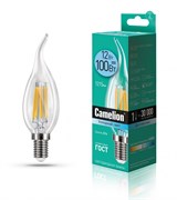 Светодиодная лампа E14 12W 4500К (белый) CW35 Camelion LED12-CW35-FL/845/E14 (13711)