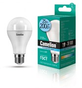 Светодиодная лампа E27 25W 4500К (белый) A65 Camelion LED25-A65/845/E27 (13572)