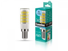 Светодиодная лампа E14 4W 4500К (белый) T26 Camelion LED4-S105/845/E14 (13156)