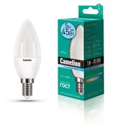 Светодиодная лампа E14 5W 4500К (белый) C35 Camelion LED5-C35/845/E14 (12032)