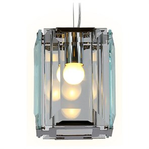Подвесной светильник Ambrella Traditional 6 TR5107 CH/CL хром/прозрачный E27/1 max 40W 150*150*1200