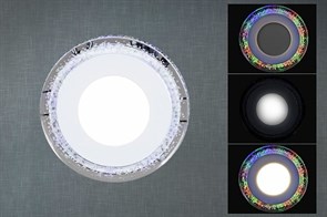 39033-9.0-001QP LED3+3W RGB панель светодиодная с ПДУ