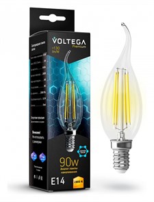 Лампа светодиодная Voltega Premium E14 7Вт 2800K 7132