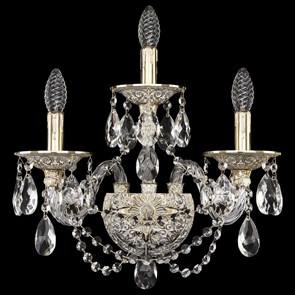 Бра Bohemia Ivele Crystal 1610 16106B/2+1/165/XL GW