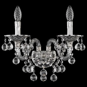 Бра Bohemia Ivele Crystal 1610 16109B/2/165/XL Ni