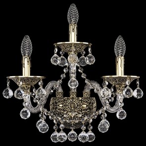 Бра Bohemia Ivele Crystal 1610 16109B/2+1/165/XL GB