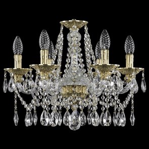 Подвесная люстра Bohemia Ivele Crystal 1613 16113/6/165 G