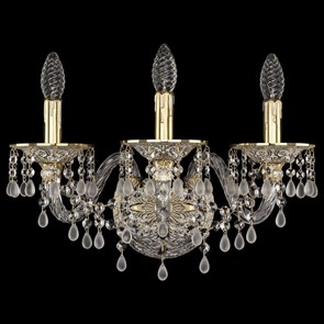 Бра Bohemia Ivele Crystal 1611 16110B/3/165/XL GW V0300