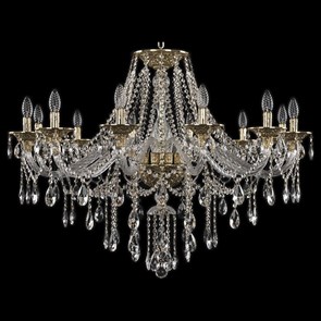 Подвесная люстра Bohemia Ivele Crystal 1615 16115/12/360 G