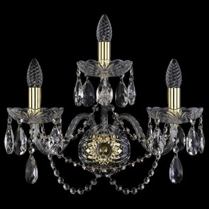 Бра Bohemia Ivele Crystal 1400 1402B/2+1/195/XL/G