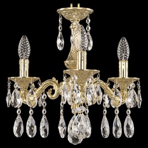 Подвесная люстра Bohemia Ivele Crystal 7102 71102/3/125 A G