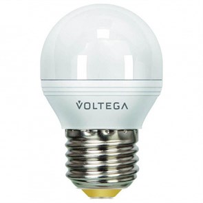 Лампа светодиодная Voltega Simple E27 6Вт 4000K 5496