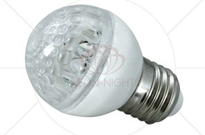 Лампа светодиодная SLB-LED-10 E27 24В 5Вт оранжевый 405-611