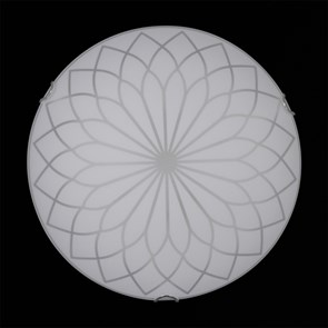 Настенно-потолочный светильник E27 Лотос мат (300) НПБ 01-2х60-001