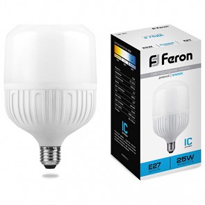 Лампа светодиодная Feron Saffit LB-65 E27-E40 25Вт 6400K 25887