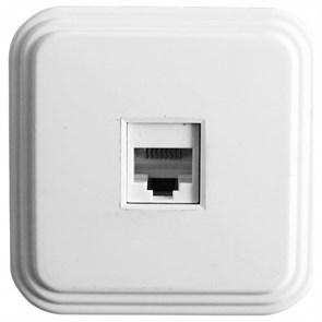 Розетка Ethernet RJ-45 Stekker Stekker 39706