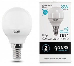 {{productViewItem.photos[photoViewList.activeNavIndex].Alt || productViewItem.photos[photoViewList.activeNavIndex].Description || 'Лампа светодиодная Gauss LED Elementary Globe E14 8Вт 4100K 53128'}}