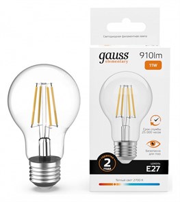 {{productViewItem.photos[photoViewList.activeNavIndex].Alt || productViewItem.photos[photoViewList.activeNavIndex].Description || 'Лампа светодиодная Gauss Filament Elementary E27 11Вт 2700K 22211'}}