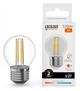 {{productViewItem.photos[photoViewList.activeNavIndex].Alt || productViewItem.photos[photoViewList.activeNavIndex].Description || 'Лампа светодиодная Gauss Filament Elementary E27 8Вт 2700K 52218'}}