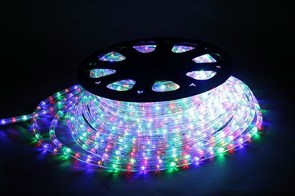 13-3W-50M-220V-LED-U CUT 1M MIX дюралайт круглый