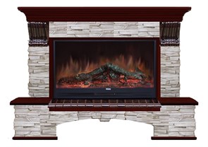 Комплект из электрокамина напольного и портала (149x42x108.5 см) Бостон К Мисхор Premier S86 БК860028