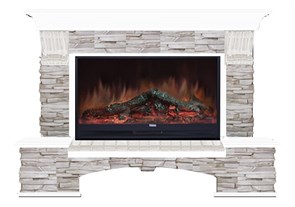 Комплект из электрокамина напольного и портала (149x42x108.5 см) Бостон К Мисхор Premier S86 БК860030