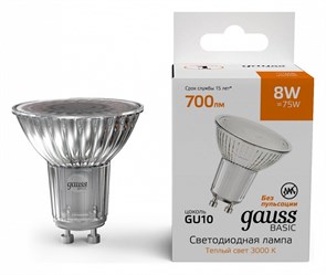 {{productViewItem.photos[photoViewList.activeNavIndex].Alt || productViewItem.photos[photoViewList.activeNavIndex].Description || 'Лампа светодиодная Gauss Basic GU10 8Вт 3000K 10106182'}}