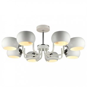 Люстра на штанге Imex MD.4914 MD.4914-8-S WH+CH