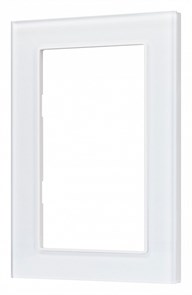 Рамка для двойной розетки Arlight FRM-GLARE 043789
