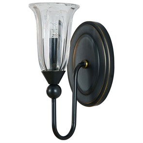 Бра Newport MARGO 3711/A black+gold