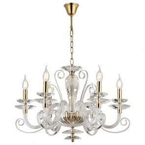 Подвесная люстра Newport ANNABELLE 8576/C gold polished
