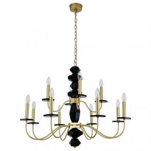 Подвесная люстра Newport VANESSA 3878+4/С brass