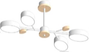 Потолочный cветильник LED4U L3219-830 WH