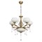Люстра классическая с хрусталем B11185/5+2ABP BenCrezo - фото 1889805