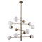 Потолочная люстра G91036/12BRS BRS+WT Gerhort - фото 1894029