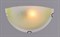 Светильник РС-117 Алебастр желтый (половинка) - фото 2110371