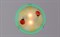 Светильник РС-117 Божья коровка зеленая (д.300) - фото 2110534