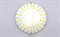 Светильник РС-023 Лучи желтые мат. (д.400) - фото 2192705