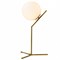 Настольная лампа декоративная Natali Kovaltseva Renzo RENZO 81423/1F GOLD SATIN - фото 2707739