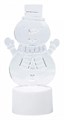 Снеговик световой [10 см] с шарфом 2D 501-053 - фото 2774836