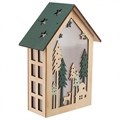 Композиция световая [26 см] Домик в лесу 504-024 - фото 2774940