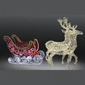 Композиция световая (3.5x0.8x1.95 м) Олень с санями 503-112 - фото 2775056 Композиция световая (3.5x0.8x1.95 м) Олень с санями 503-112 - фото 2775056